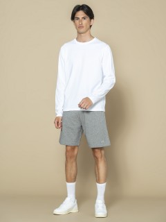 White Long Sleeve T-Shirt - Teixo