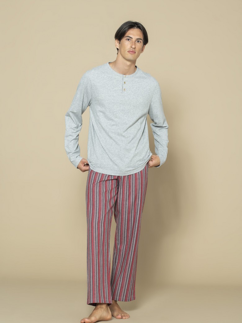 Conjunto Pijama com Botões - Sobreiro