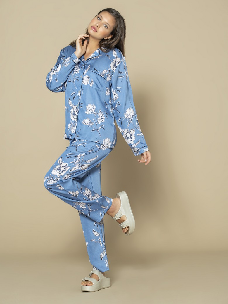 Satin Pyjama Set -Perpétua