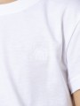 White Embroidered T-Shirt - Pinhão