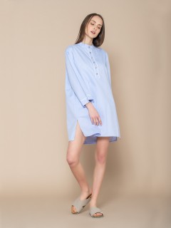 Camisa de Noite Azul -Alfazema