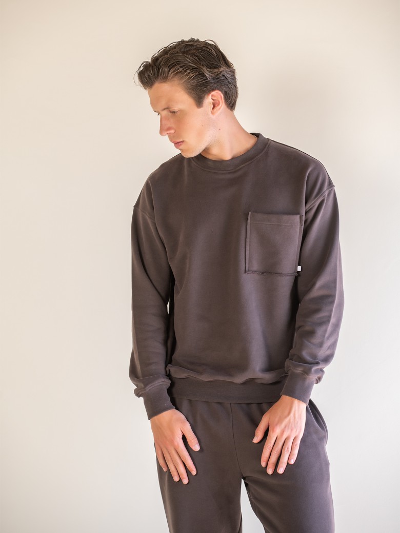 Brown Sweatshirt - Amendoeira