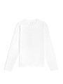 White Long Sleeve T-Shirt - Teixo