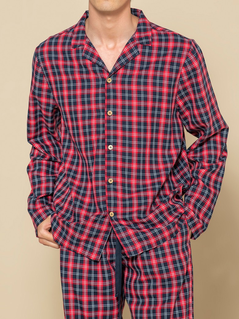 Checkered Pyjama Set - Pltano