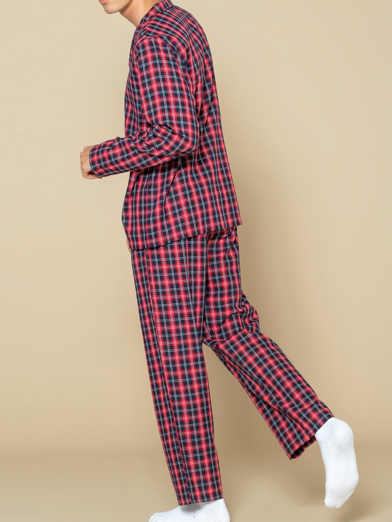 Conjunto de pijama xadrez