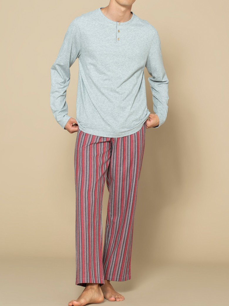 Conjunto Pijama com Botões - Sobreiro