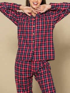 Checkered Pyjama Set -Artemísia